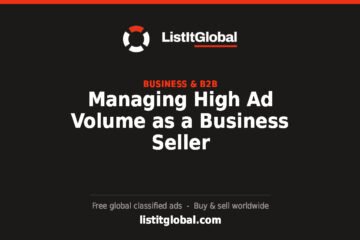 Managing High Ad Volume as a Business Seller