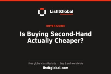 Is Buying Second-Hand Actually Cheaper?