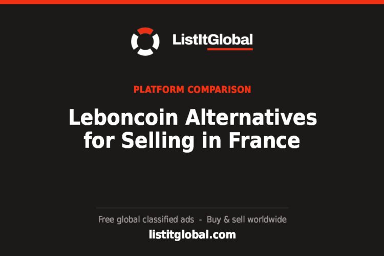 Leboncoin Alternatives for Selling in France