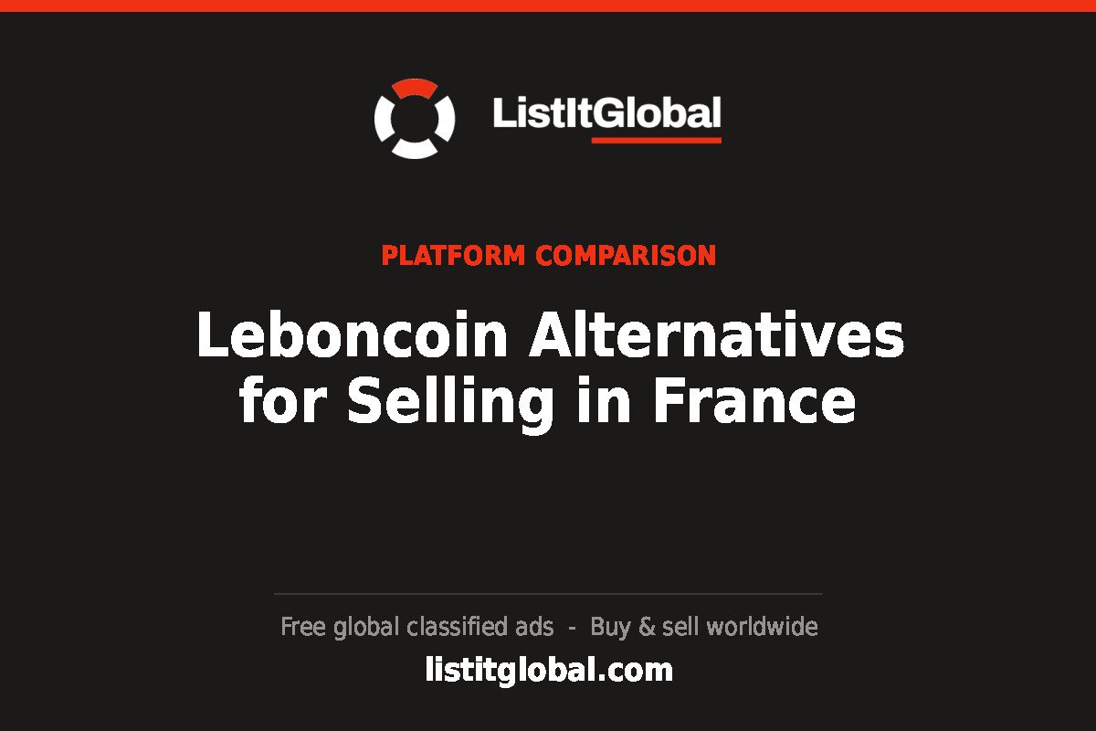 Leboncoin Alternatives for Selling in France