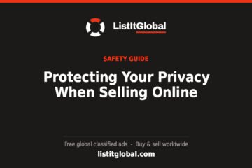 Protecting Your Privacy When Selling Online