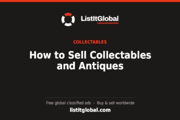 How to Sell Collectables and Antiques