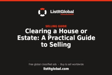 Clearing a House or Estate: A Practical Guide to Selling