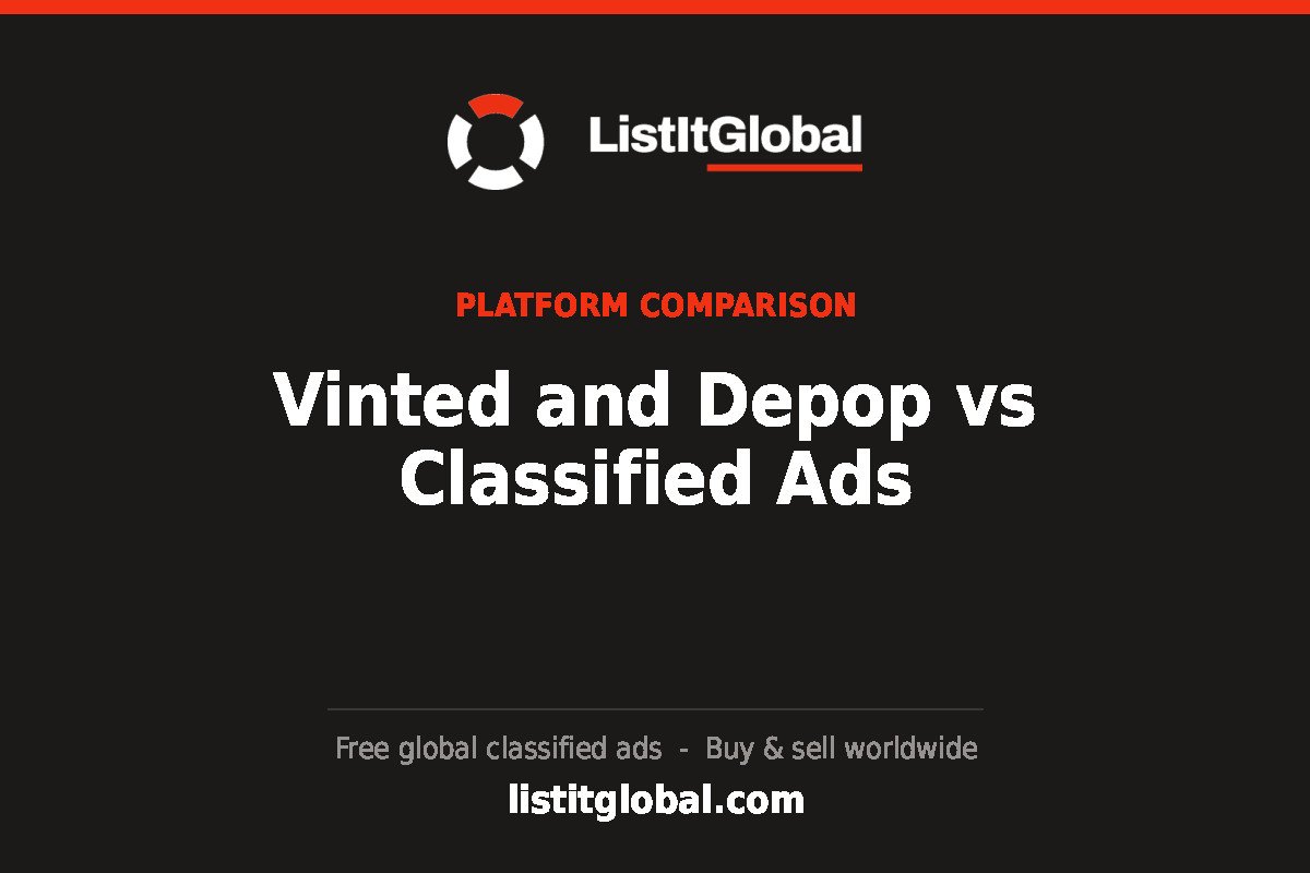 Vinted and Depop vs Classified Ads