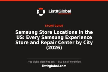 Samsung Store Locations in the US: Every Samsung Experience Store and Repair Center by City (2026)